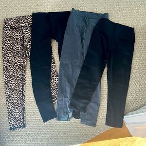 4 pairs of ZARA leggings. Gently used, in great condition.